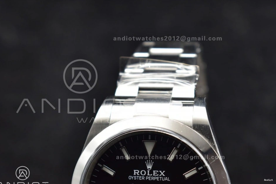 Explorer Dial 39mm Clean Edition I VR3132 SS Black 214270 1:1 on Bracelet Best 0305